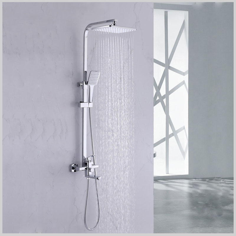 Sen cây tắm đồng vuông SC115 Plus cao cấp, thiết kế hiện đại