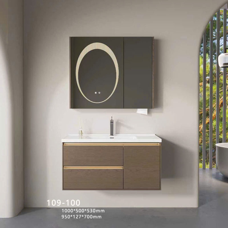 Tủ gương lavabo YS109 tích hợp đèn LED ánh sáng rõ đều