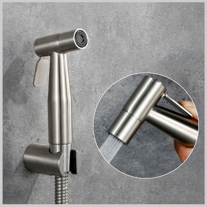 Xịt vệ sinh inox 304 cao cấp, áp lực nước mạnh