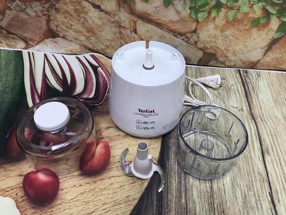 Máy xay thịt, rau củ quả Tefal DPA130, Công suất 1000W