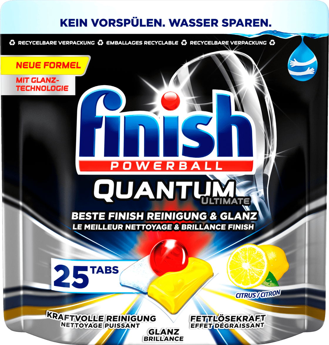Túi 25 viên rửa bát FINISH QUANTUM