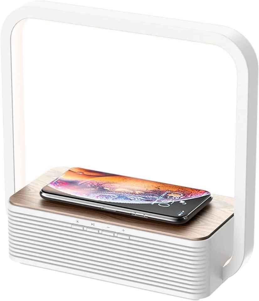 Đèn Led 3in1 WILIT A15B, loa bluetooth, đèn 3 chế độ, Sạc không dây cho Smatphone