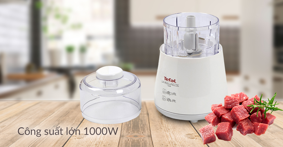 Máy xay thịt, rau củ quả Tefal DPA130, Công suất 1000W