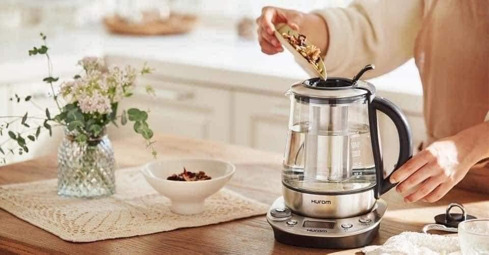 Ấm chưng yến và pha trà Hurom Tea Master TM-P02FSS