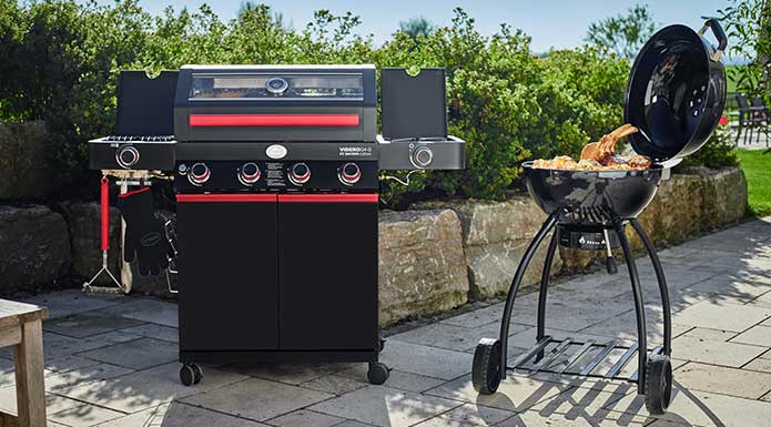 Bếp Nướng Gas BBQ RÖSLE VIDERO G4-S – FC Bayern Edition