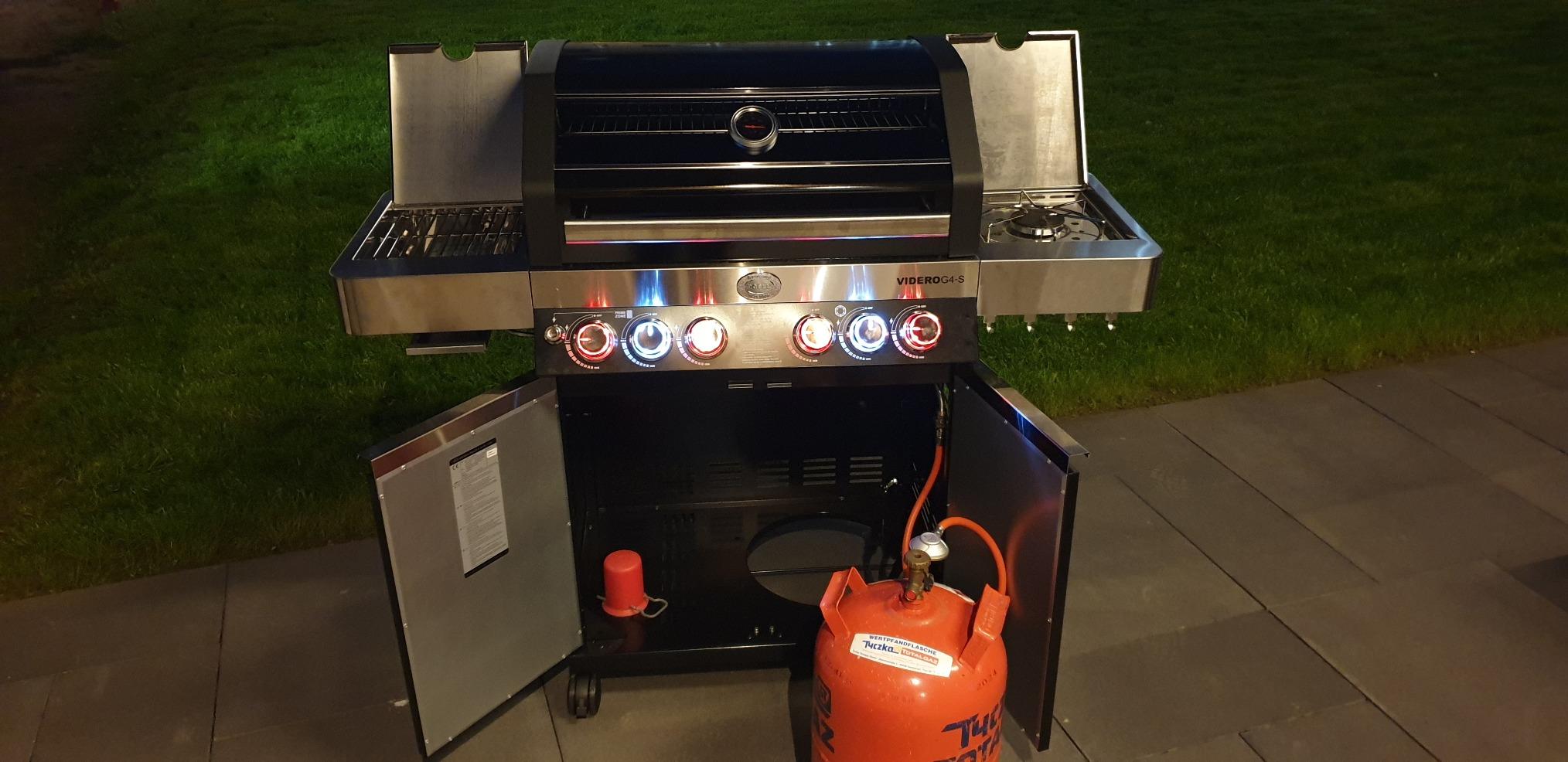 Bếp Nướng Gas BBQ RÖSLE VIDERO G4-S – FC Bayern Edition