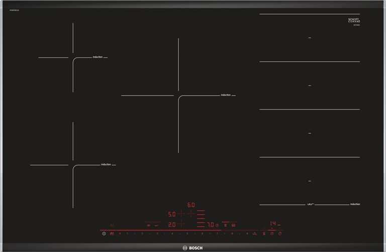BẾP TỪ BOSCH SERIE 8 PXV875DC1E 4 VÙNG NẤU 7400W