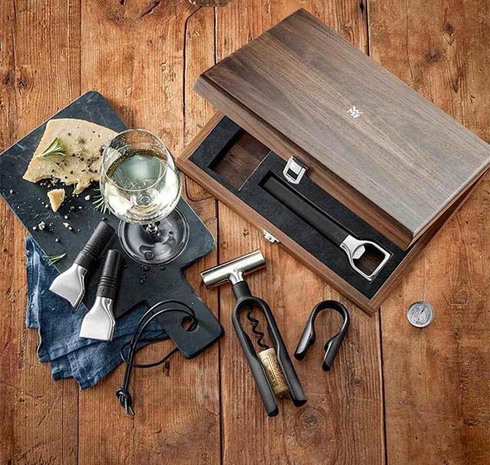 BỘ DỤNG CỤ MỞ RƯỢU WMF BARIC SOMMELIER, 5 MÓN