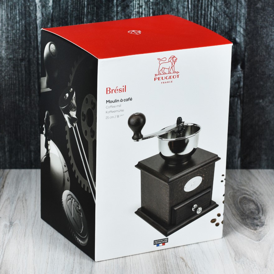 Dụng Cụ Xay Cà Phê Peugeot Bresil 19401765 Gỗ Óc Chó