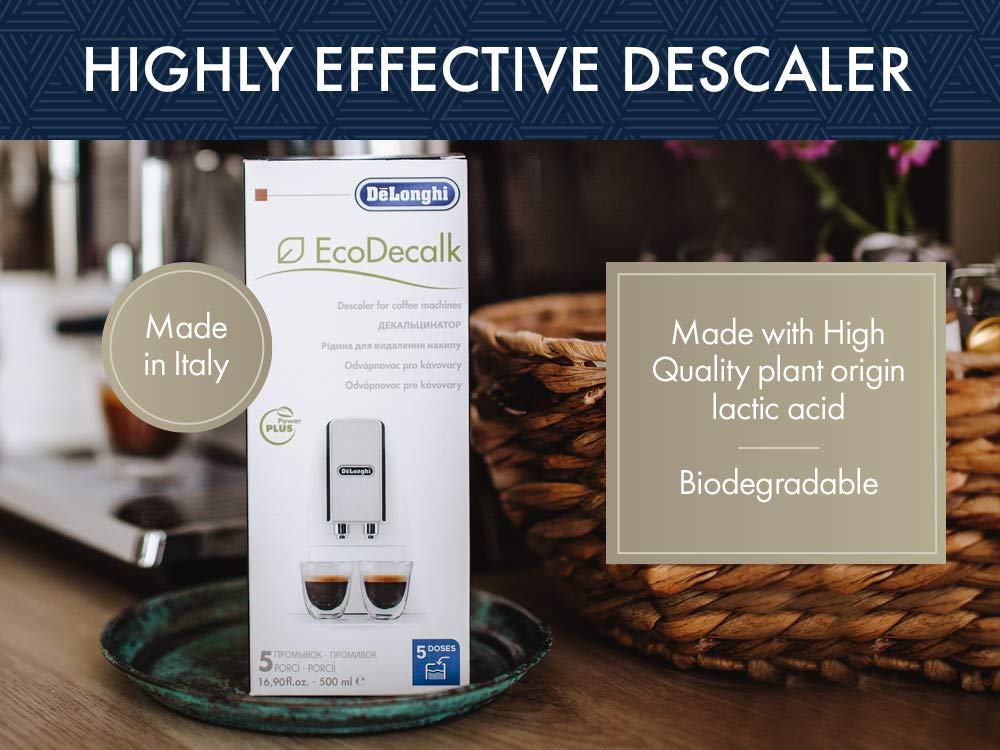 Dung dịch nước vệ sinh máy cafe DeLonghi – EcoDecalk DLSC500 500ml