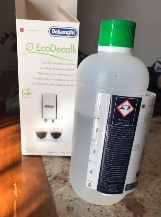 Dung dịch nước vệ sinh máy cafe DeLonghi – EcoDecalk DLSC500 500ml