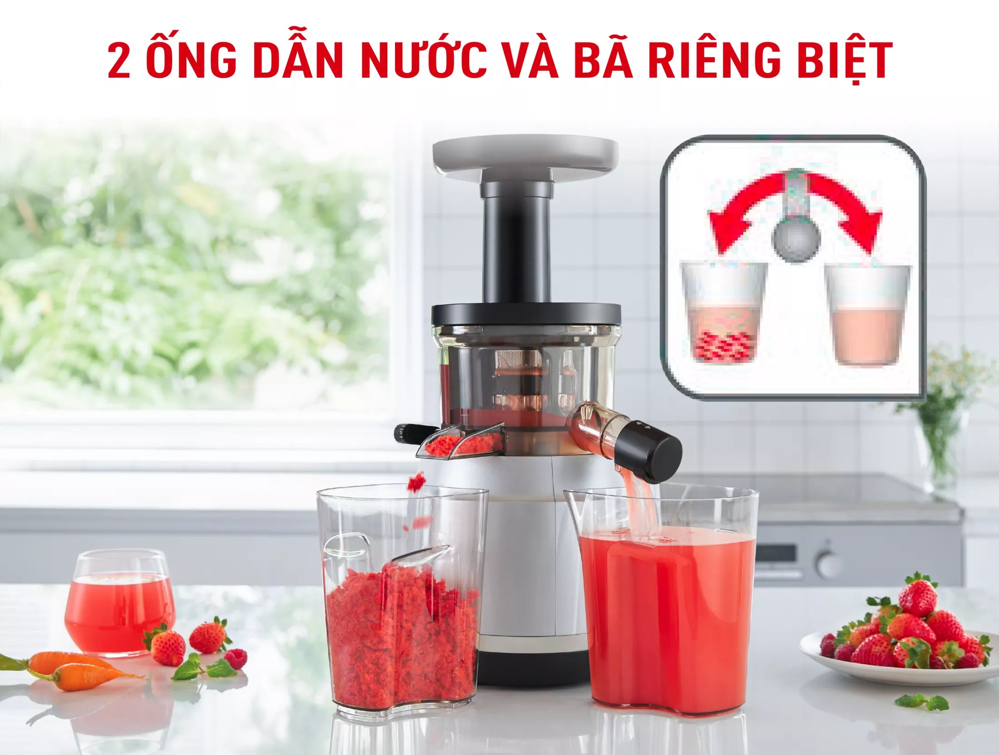 Máy ép chậm Tefal ZC420E38