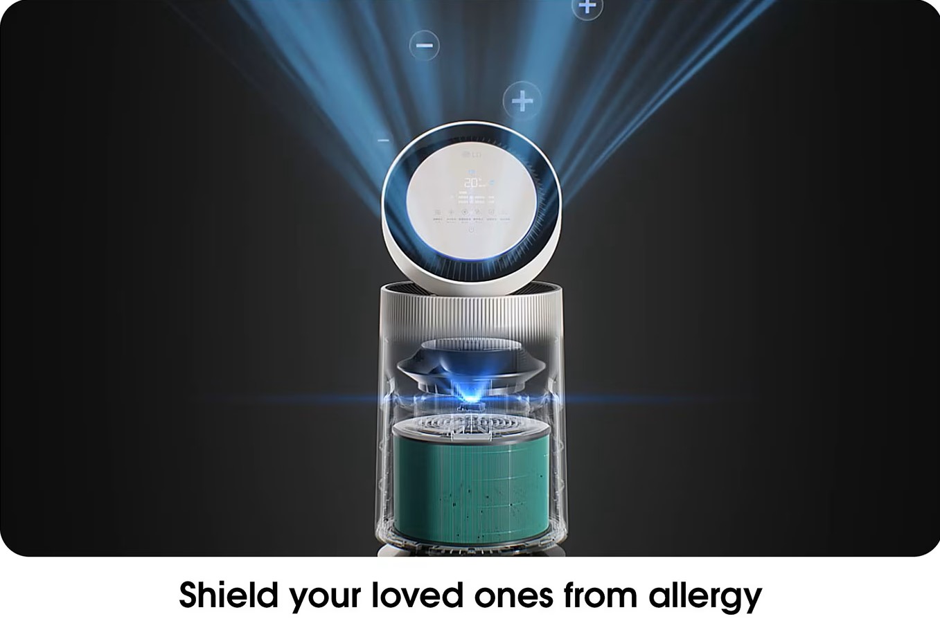 Máy lọc không khí LG Puricare 360 Alpha PET AS10GDBY0
