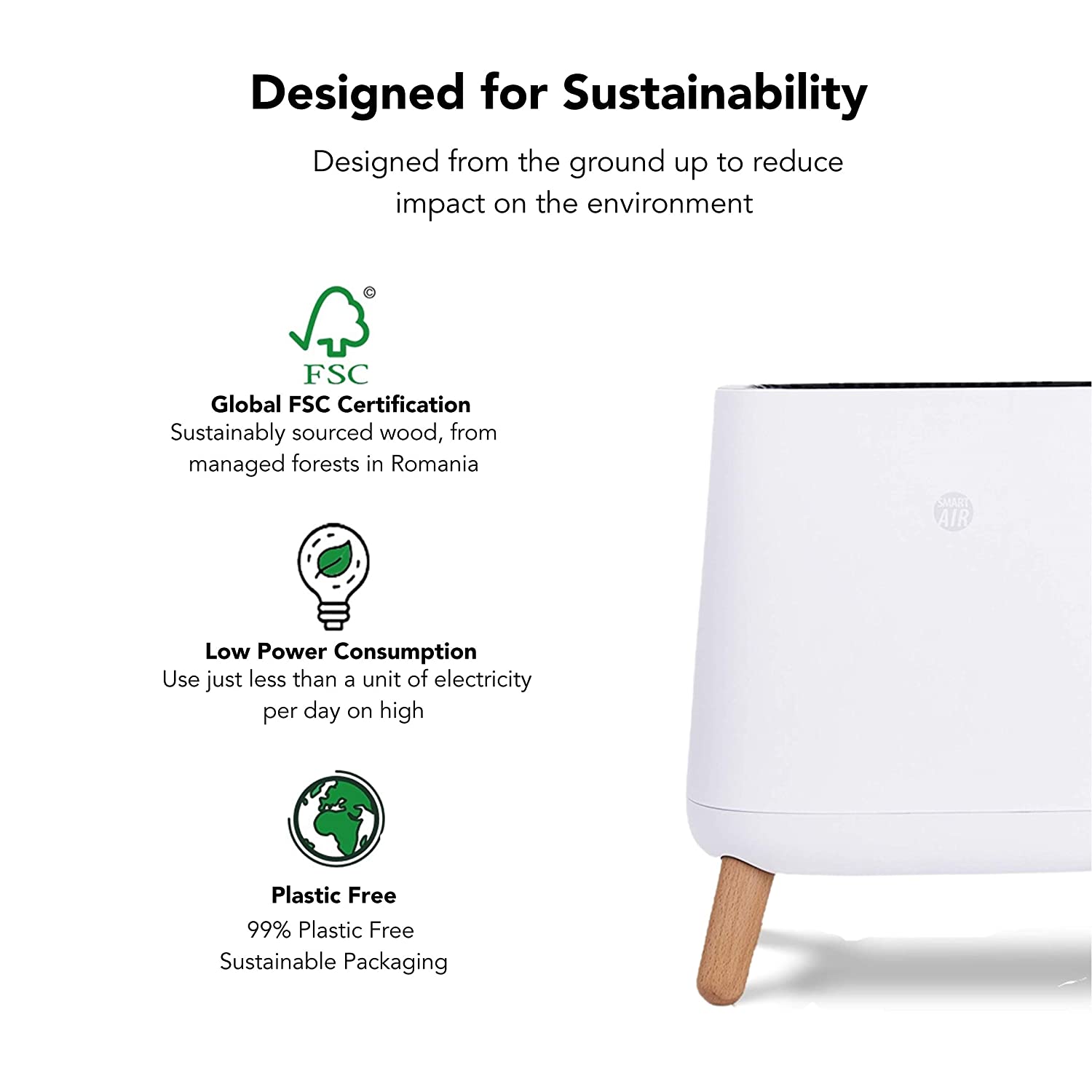 Máy lọc không khí SQAir - Smart Air