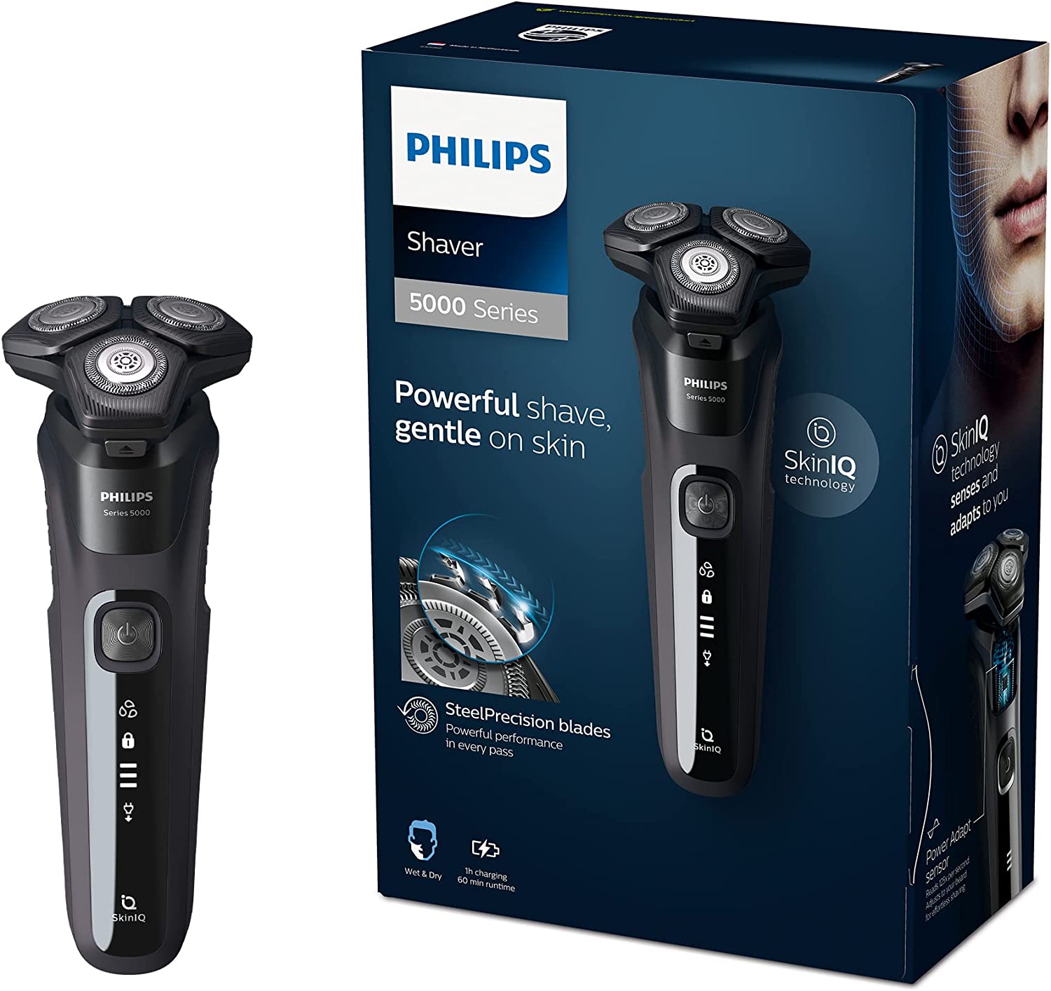 Máy Cạo Râu Philips S5586/66 Series 5000 SkinIQ