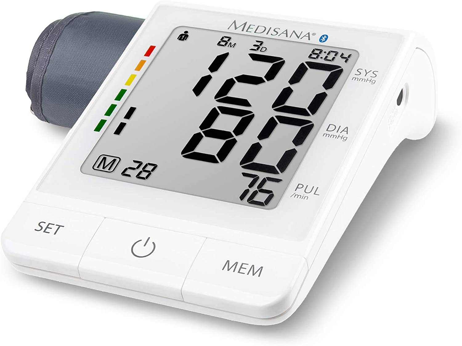 MÁY ĐO HUYẾT ÁP BẮP TAY MEDISANA BU 530