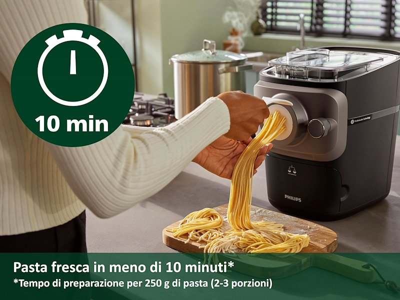 Máy làm bún mì Philips HR2665/96 Serie 7000 (Màu Đen)