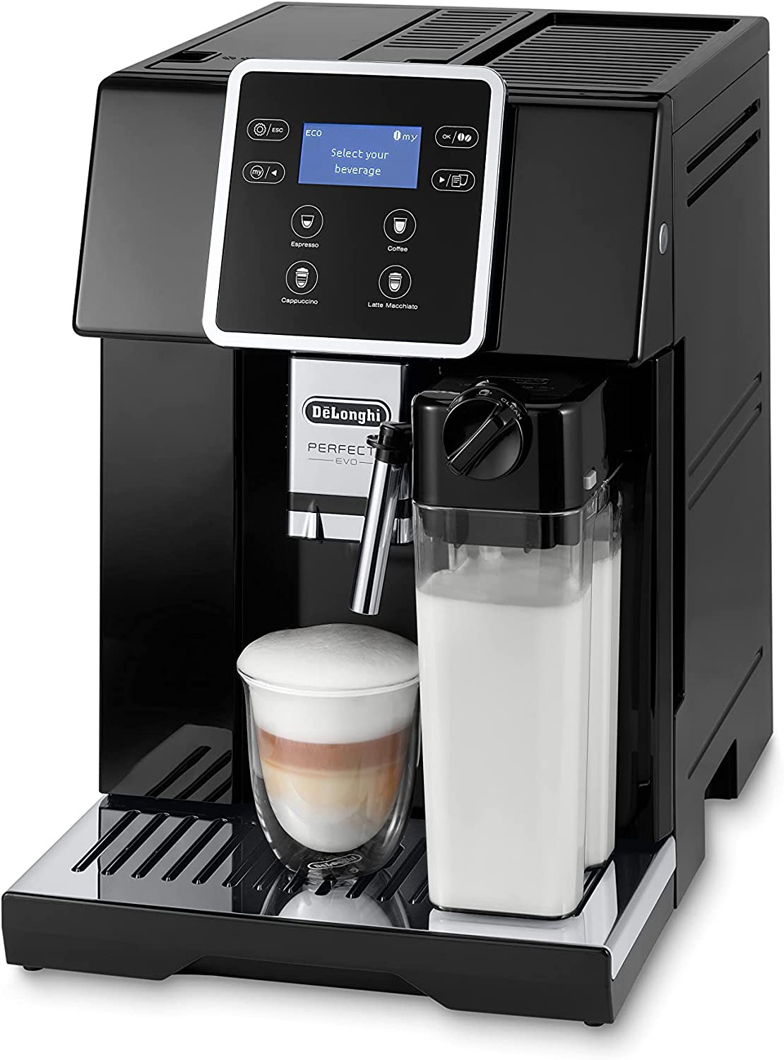 Máy pha café tự động De’longhi ESAM 420.40.B Perfecta Evo