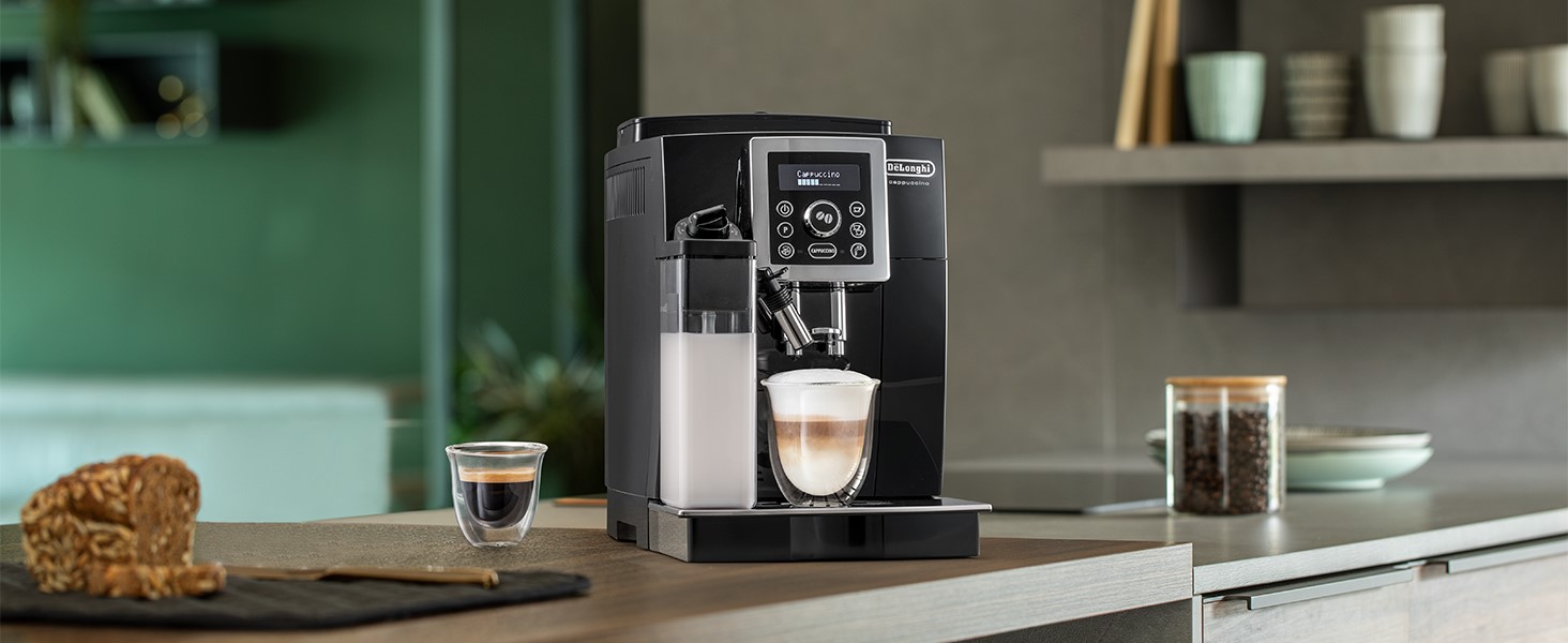 MÁY PHA CÀ PHÊ TỰ ĐỘNG DE’LONGHI ECAM 23.466.B