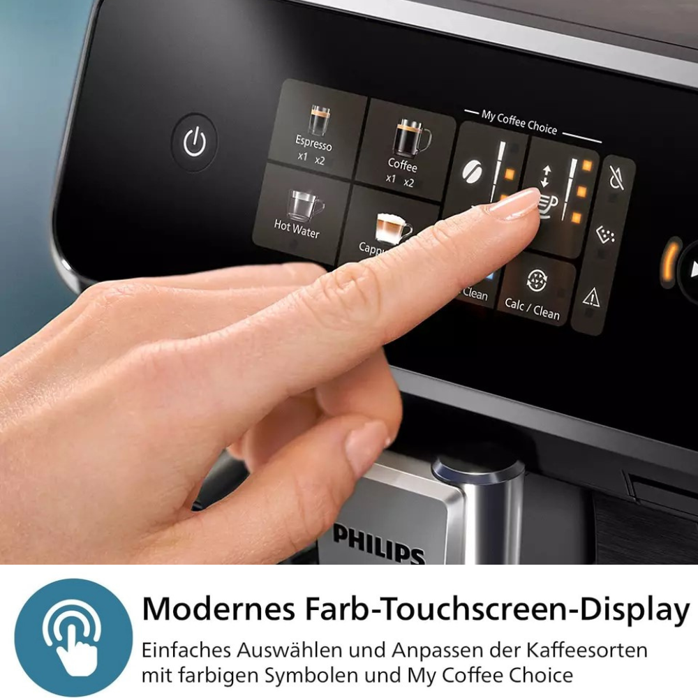 Máy pha café tự động Philips Series 2300 (EP2330/10 - EP2331/10 - EP2334/10) Made in Romania