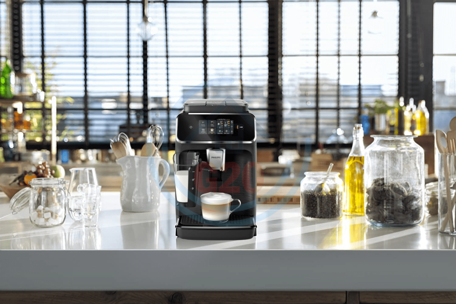 Máy pha café tự động Philips Series 2300 (EP2330/10 - EP2331/10 - EP2334/10) Made in Romania