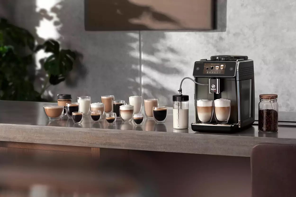 Máy pha cà phê Philips Saeco Xelsis SM8785/00 - Made in EU