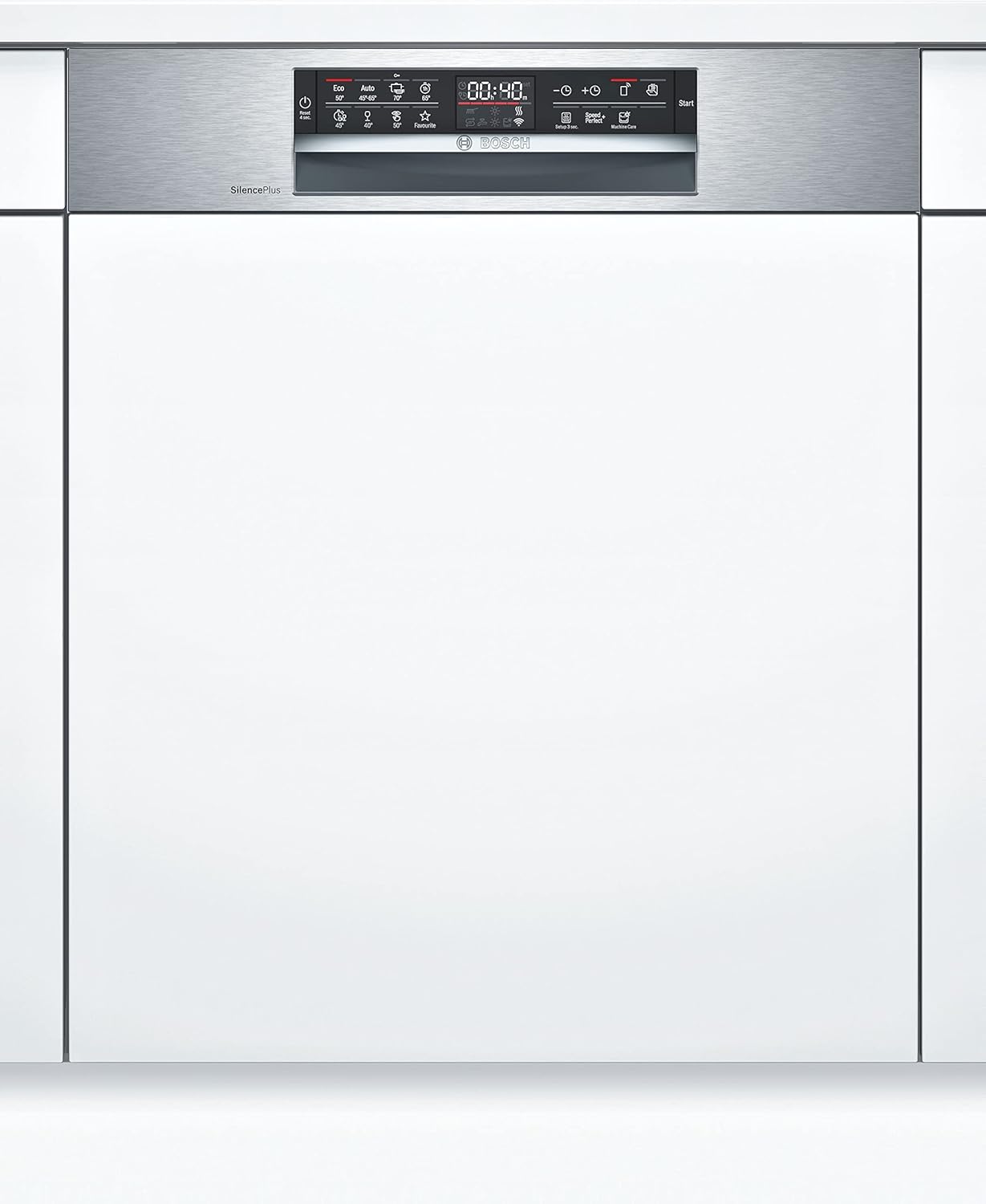 Máy rửa bát Bosch bán âm SMI6EDS57E - Serie 6, Dung tích 13 bộ