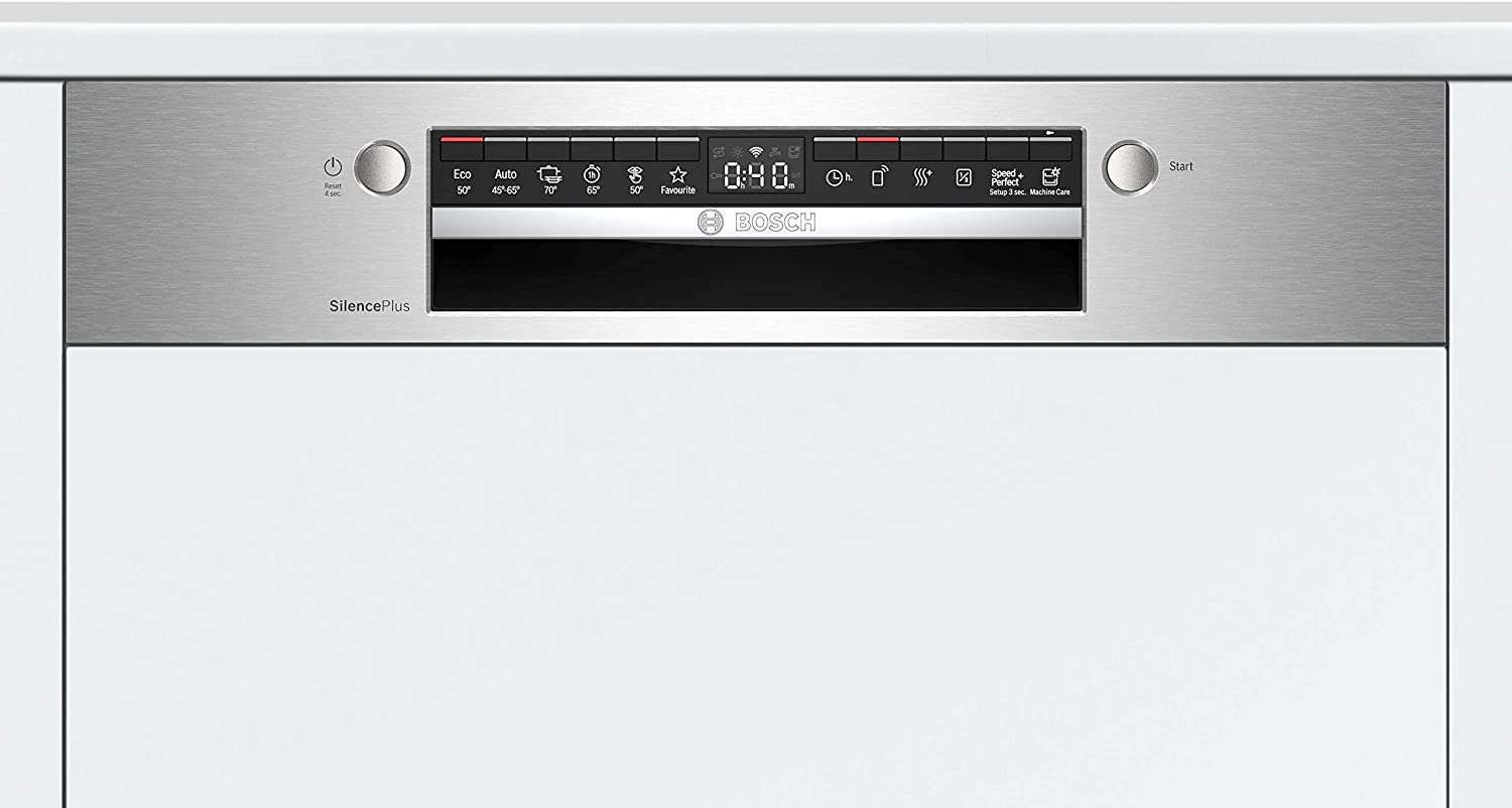 Máy rửa bát bán âm Bosch SMI4HVS33E – Serie 4, Dung tích 13 bộ