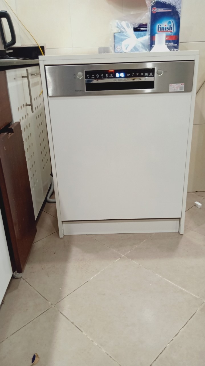 Máy rửa bát bán âm Bosch SMI4HVS33E – Serie 4, Dung tích 13 bộ