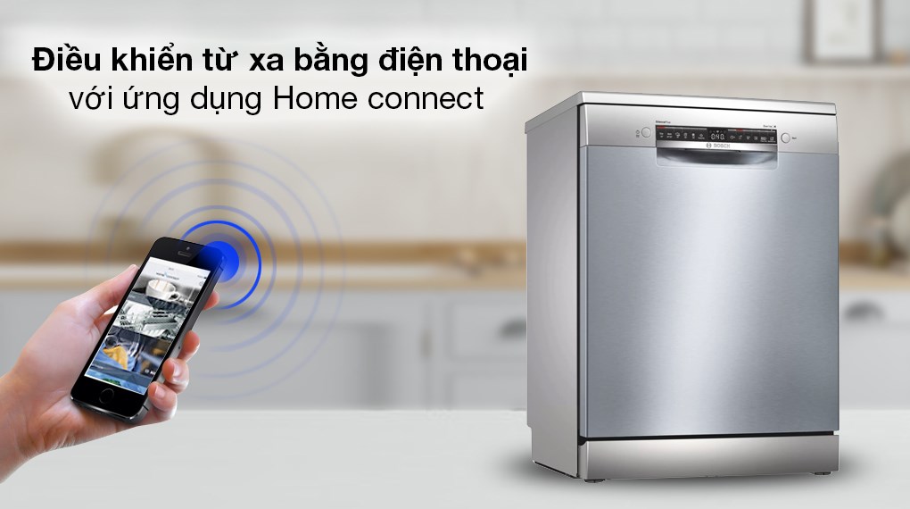 Máy Rửa Bát Bosch SMS4HCI48E Series 4 – Độc Lập