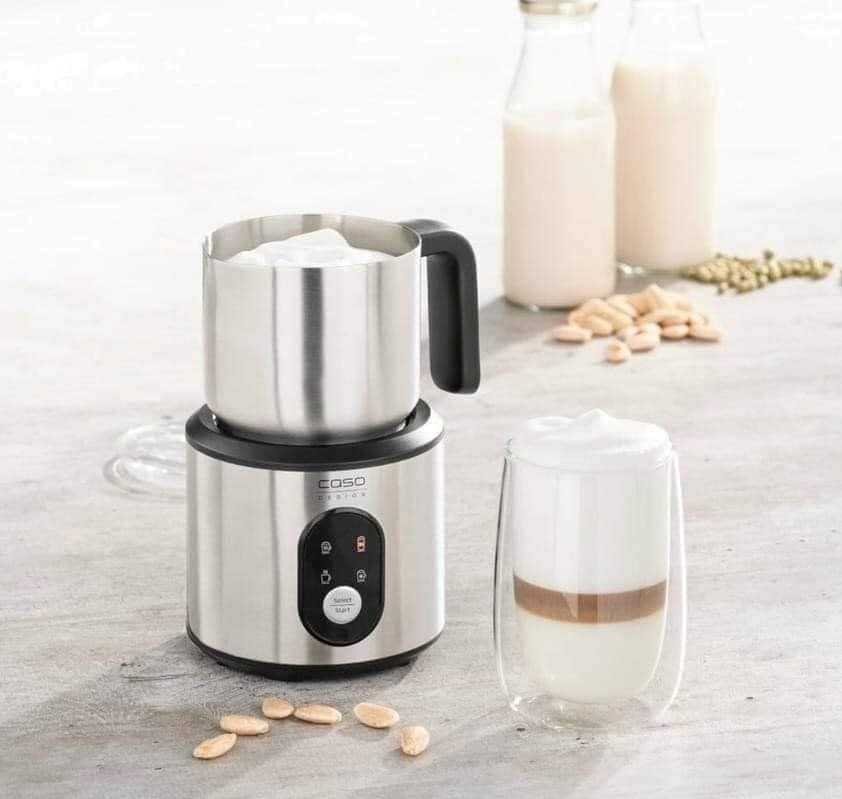 Máy Tạo Bọt Sữa Caso Crema & Choco Black 1665 và Inox 1666