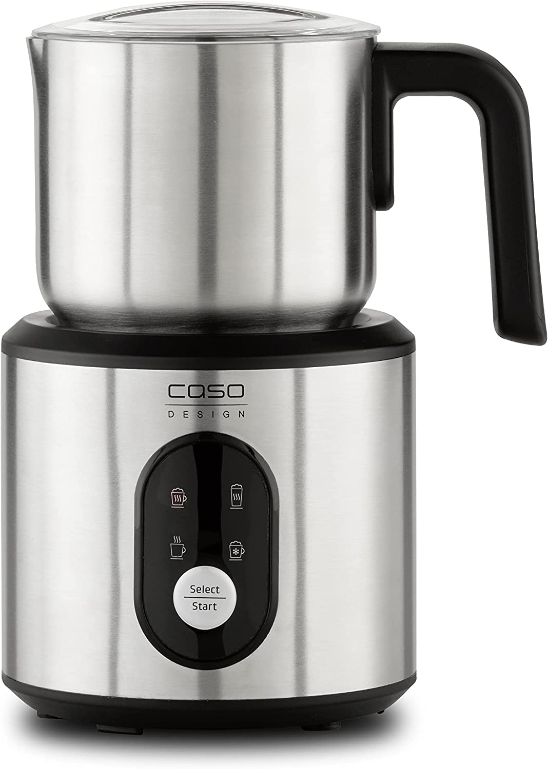 Máy Tạo Bọt Sữa Caso Crema & Choco Black 1665 và Inox 1666
