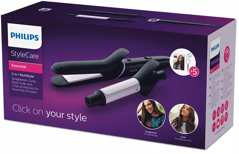 Máy tạo kiểu tóc đa năng Multi Styler Philips BHH811/00