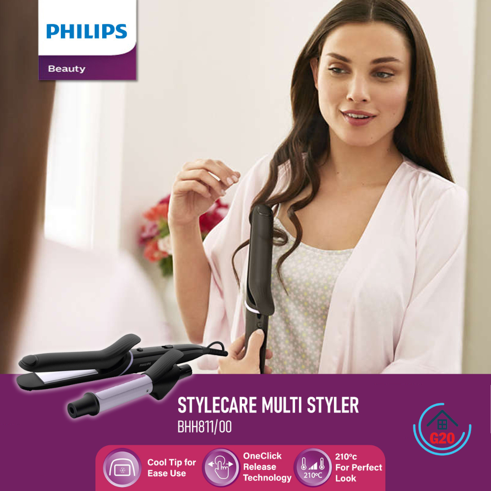 Máy tạo kiểu tóc đa năng Multi Styler Philips BHH811/00