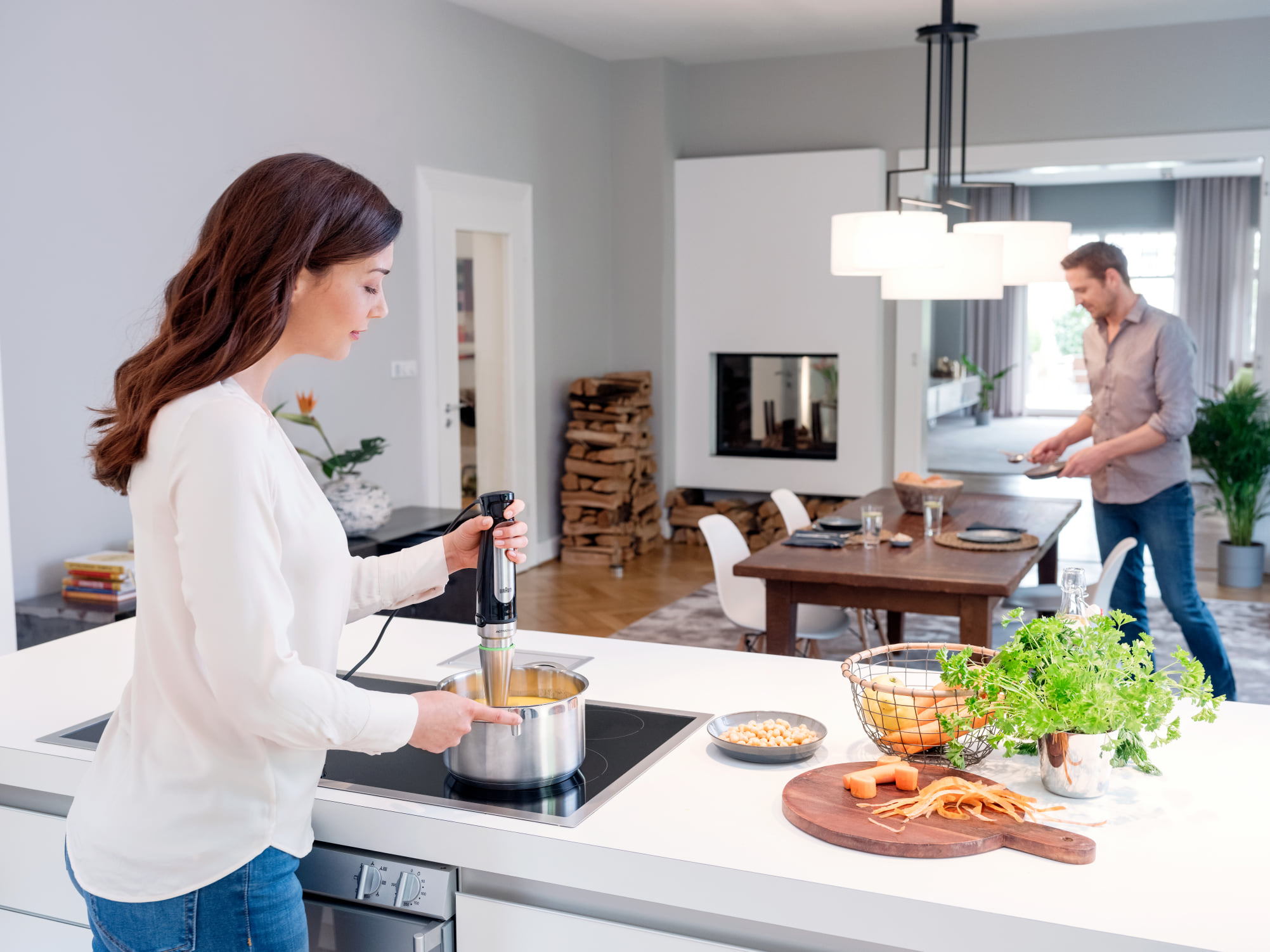 Máy Xay Cầm Tay Braun MultiQuick 7 MQ 7045X