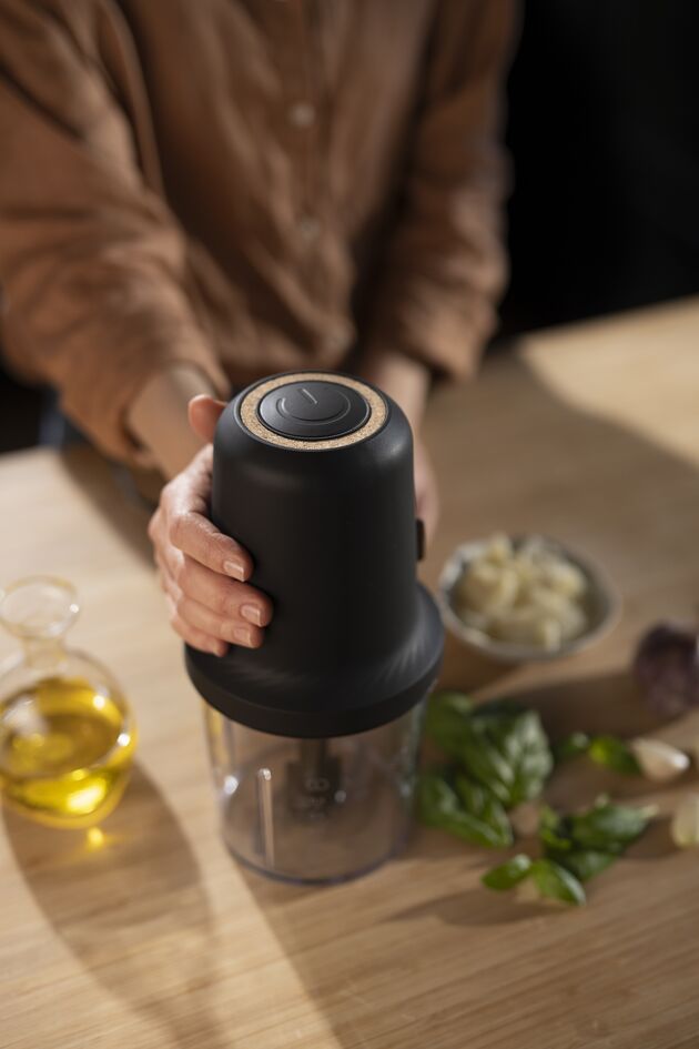 Máy xay mini đa năng 500ml Tefal MQ80E838 Eco Respect Chopper 500W