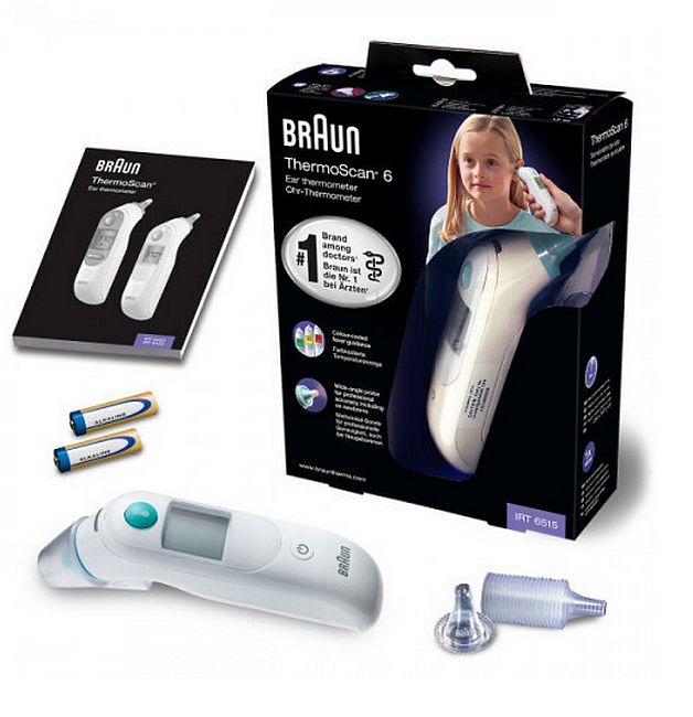 Nhiệt Kế Hồng Ngoại Braun IRT 6515 ThermoScan 6