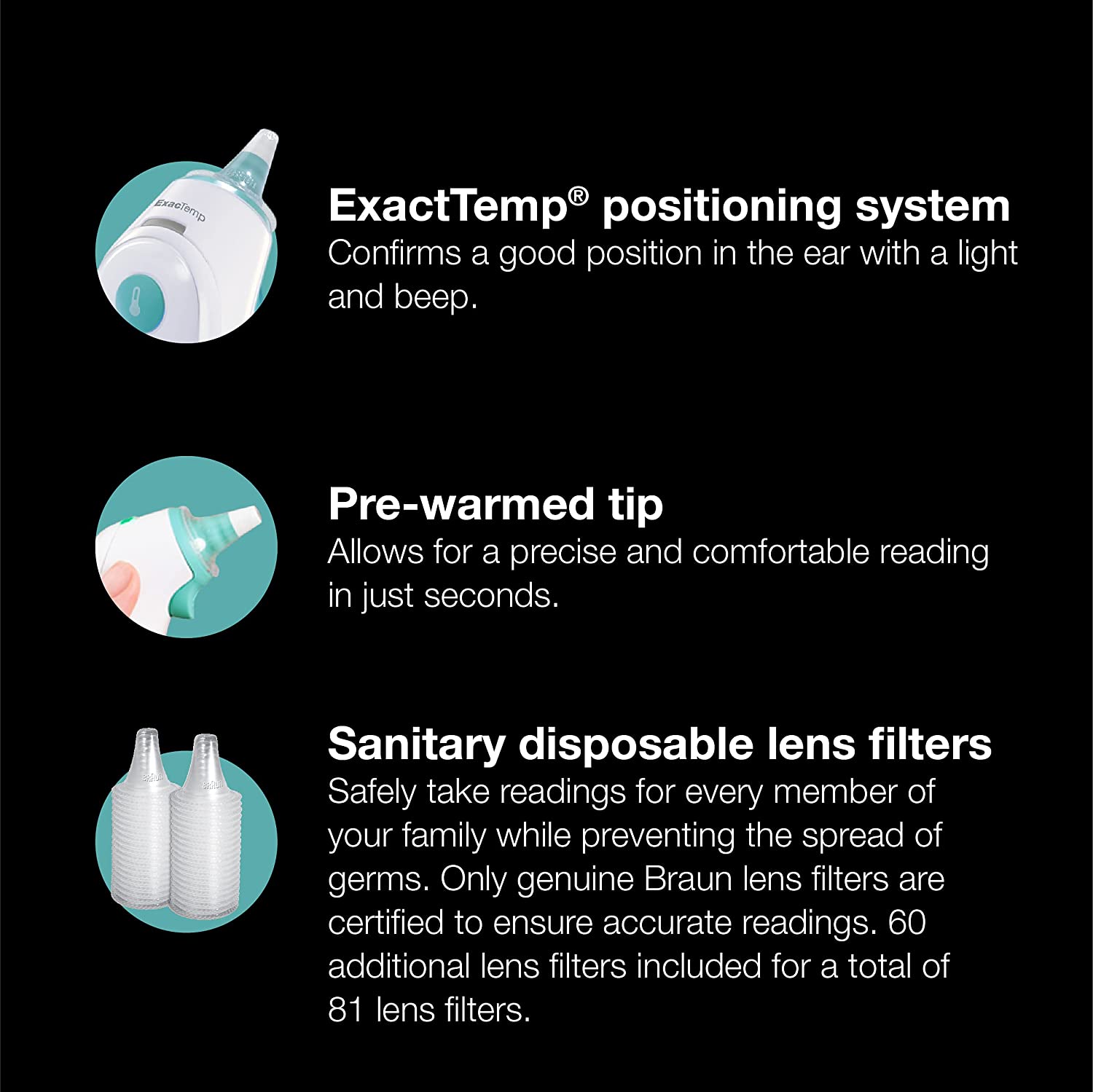 Nhiệt Kế Hồng Ngoại Braun IRT 6515 ThermoScan 6