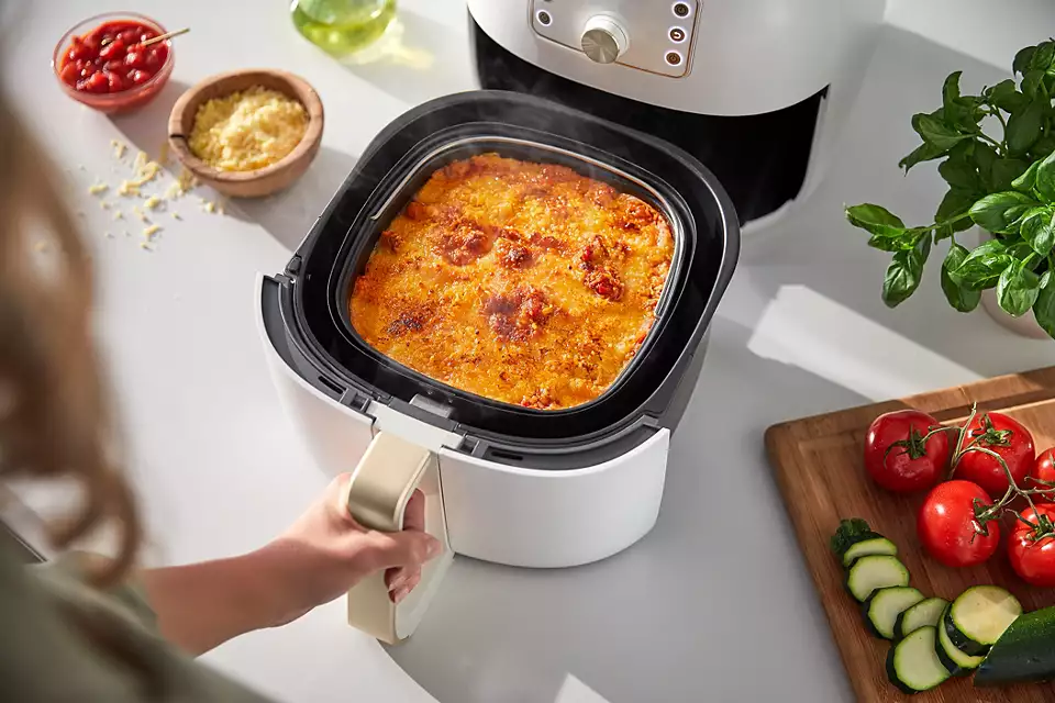 Nồi chiên không dầu Phillips HD9870/20 Size XXL