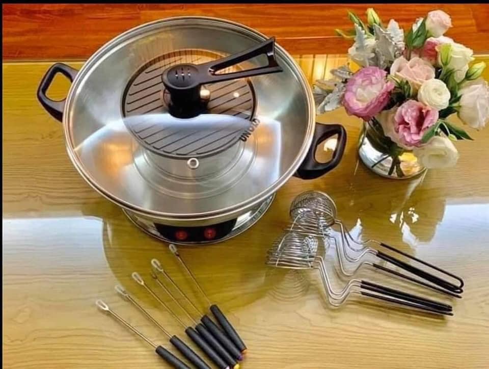NỒI LẨU – NƯỚNG UNOLD ASIA FONDUE 48746