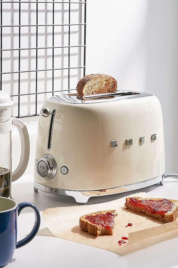 MÁY NƯỚNG BÁNH MÌ SMEG TSF01BLMEU