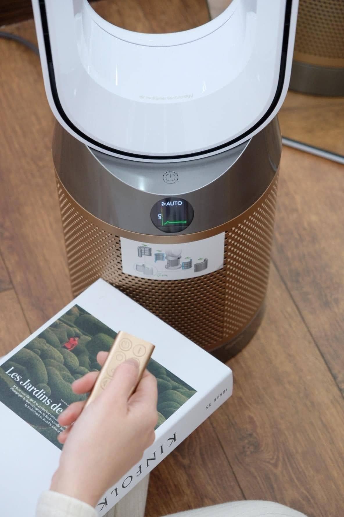 Quạt không cám kiêm lọc không khí Dyson Puifier Cool Formaldehyde TP09