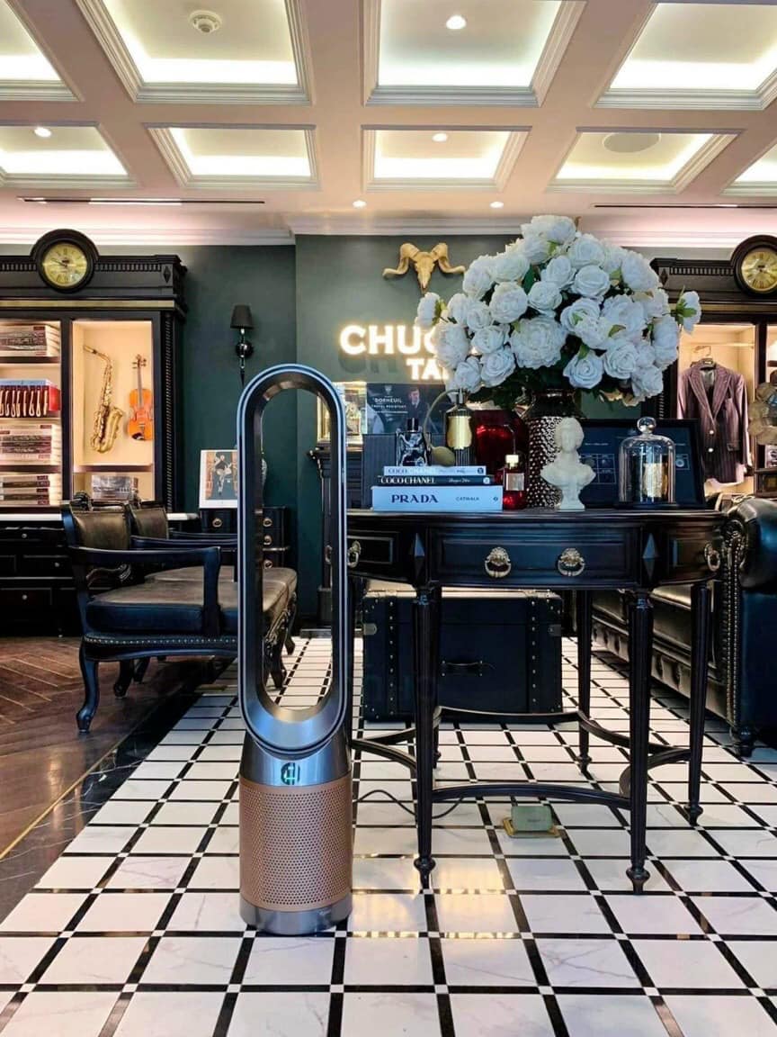 Quạt không cám kiêm lọc không khí Dyson Puifier Cool Formaldehyde TP09