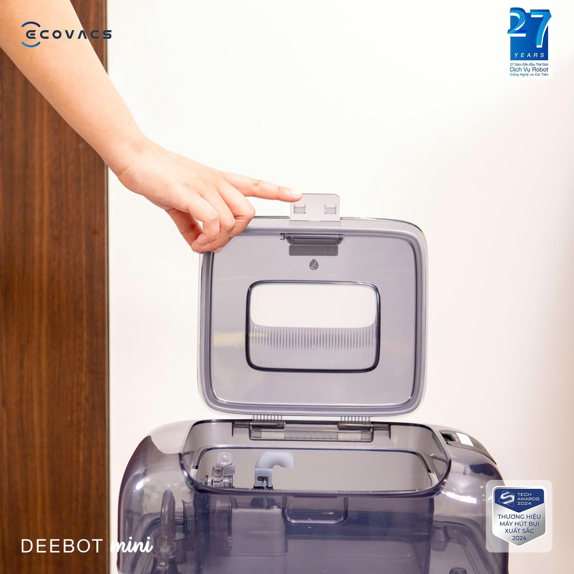 Robot hút bụi lau nhà Ecovacs Deebot Mini