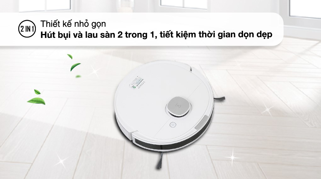 Robot hút bụi lau nhà Ecovacs Deebot N10 (Mới nhất 2023)