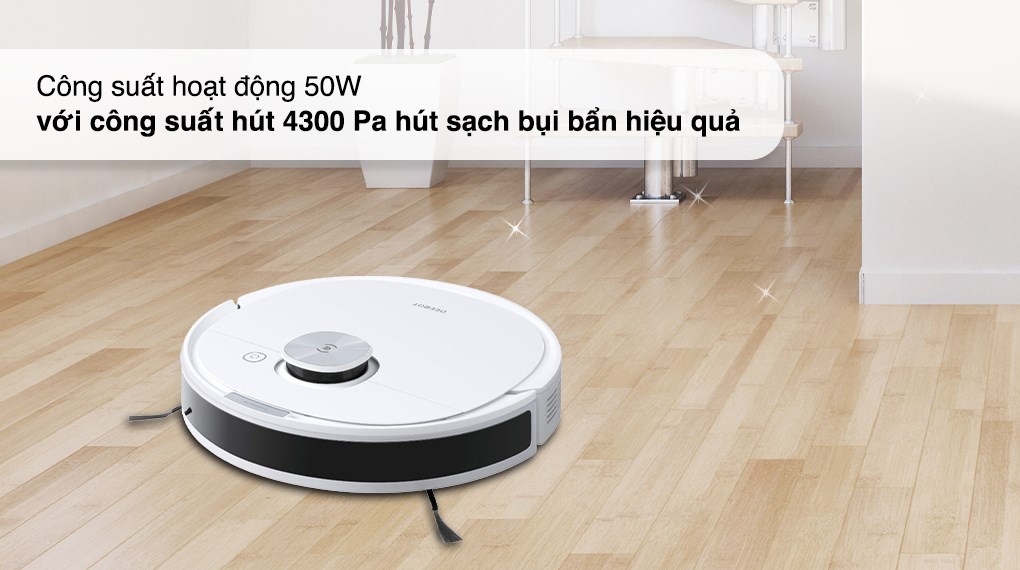 Robot hút bụi lau nhà Ecovacs Deebot N10 (Mới nhất 2023)
