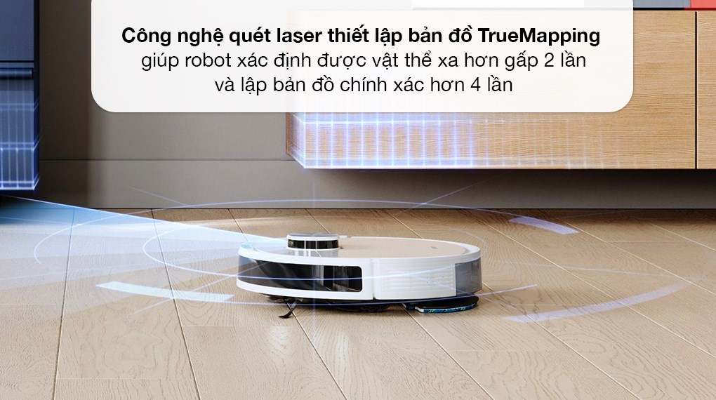 Robot hút bụi lau nhà Ecovacs Deebot N10 (Mới nhất 2023)
