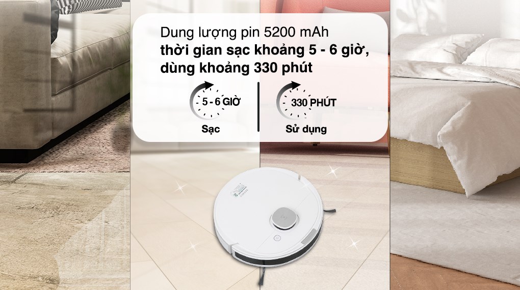 Robot hút bụi lau nhà Ecovacs Deebot N10 (Mới nhất 2023)