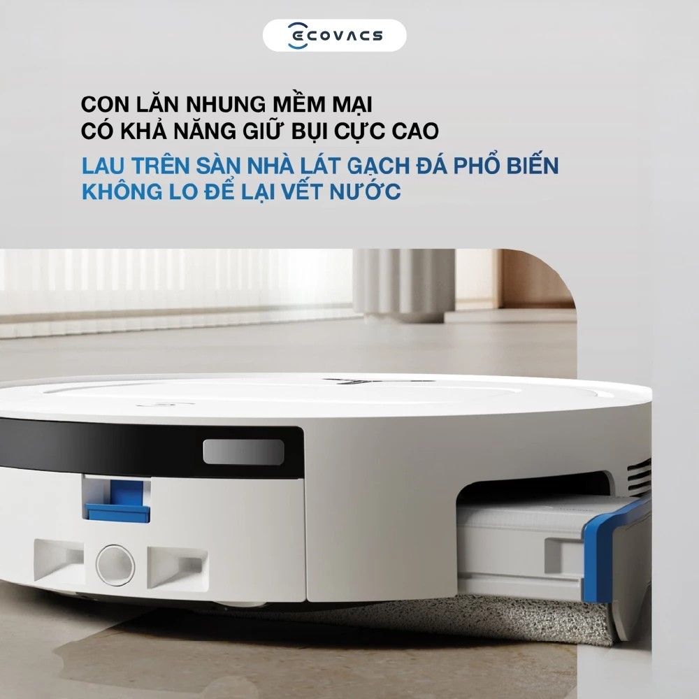 Robot hút bụi lau nhà Ecovacs Deebot T80 Omni