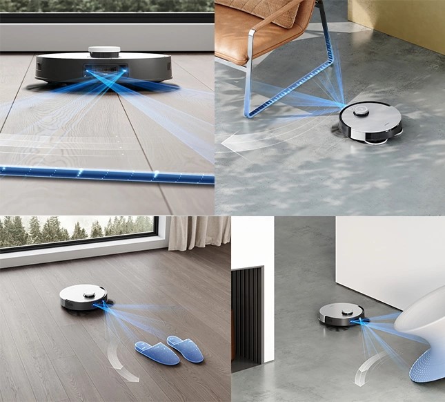 Robot Hút Bụi Lau Nhà Ecovacs Deebot X1 Omni